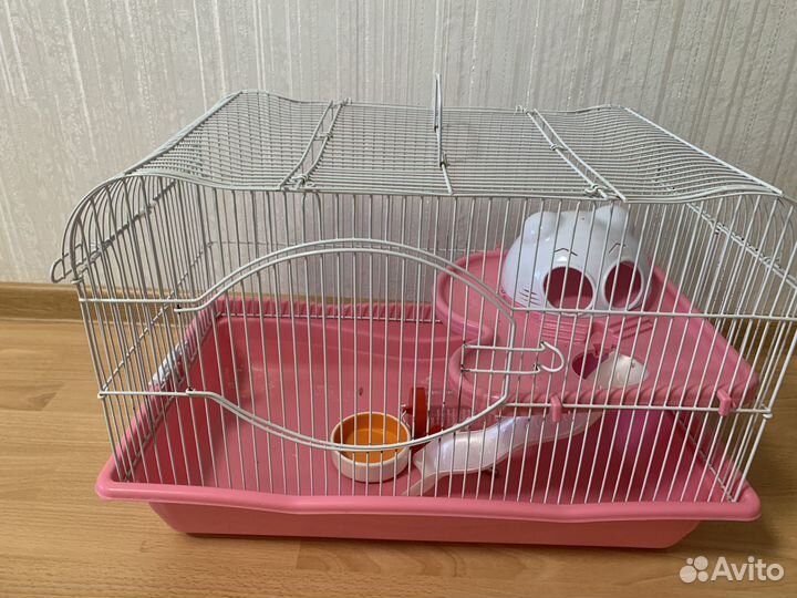 Клетка для грызунов 2х этажная