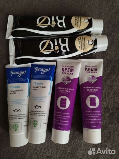 Паста крем для защиты и очищения кожи
