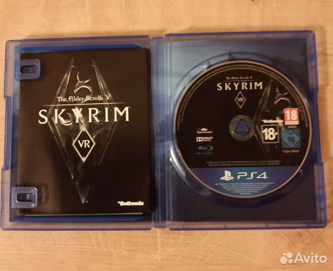 Игра Skyrim vr ps4 vr