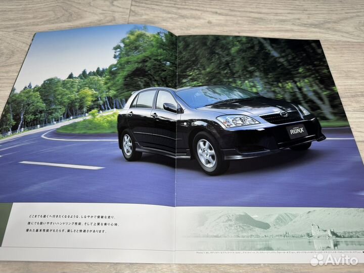 Оригинальный Каталог Toyota Corolla Runx