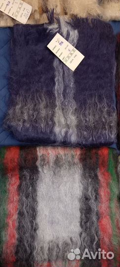 Шарф мохеровый Индия времён СССР винтаж