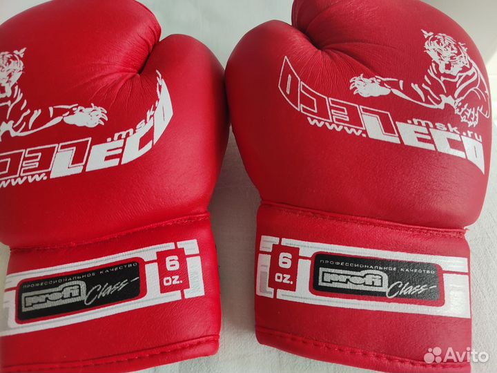 Боксерские перчатки детские 6 oz