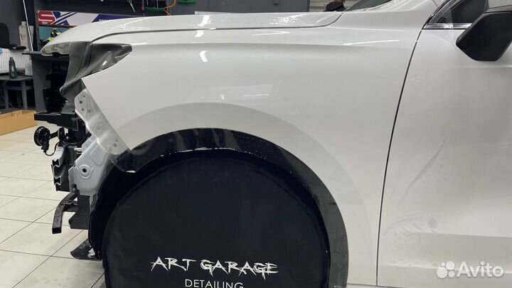 Бронирование кузова автомобиля защитной пленкой