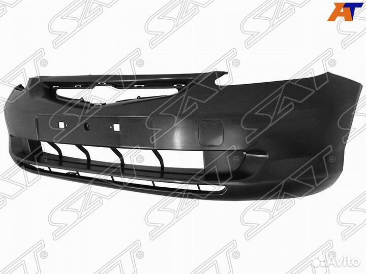 Бампер передний honda FIT 01-03 5D без отверстий п