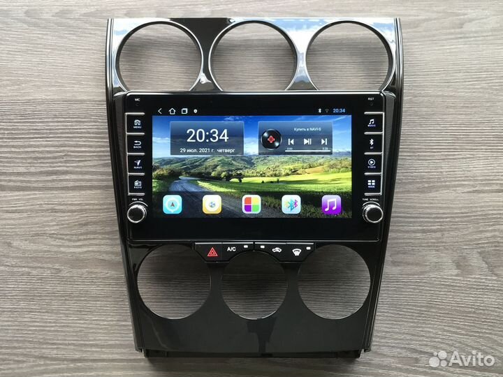 Магнитола Mazda 6 + физические кнопки