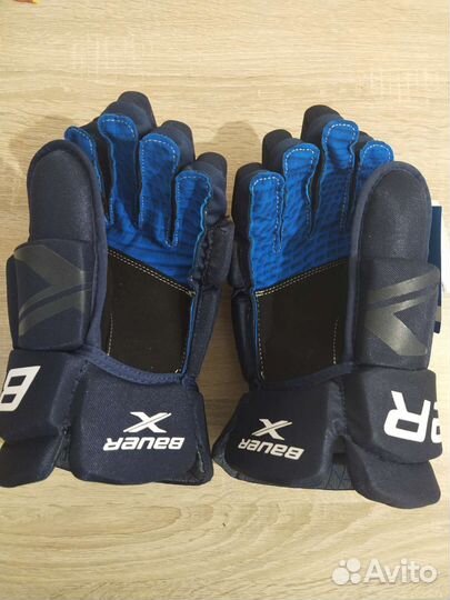 Краги хоккейные взрослые Bauer новые