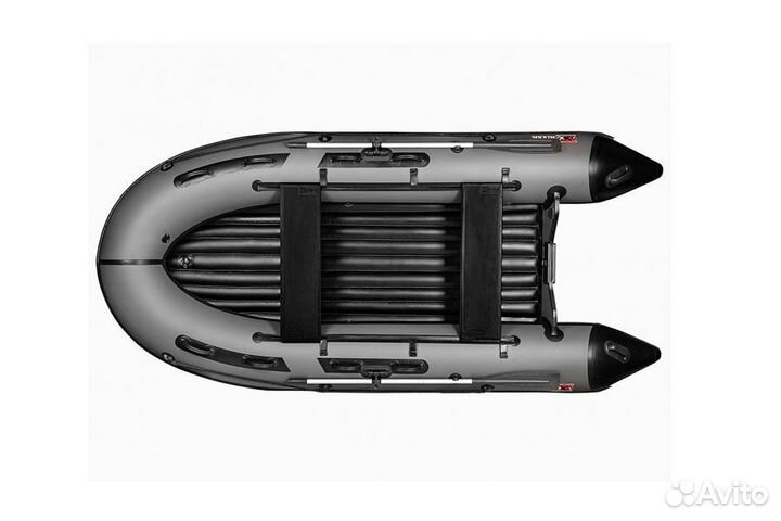 Лодка пвх X-River Grace Wind 360 нднд светло-серая