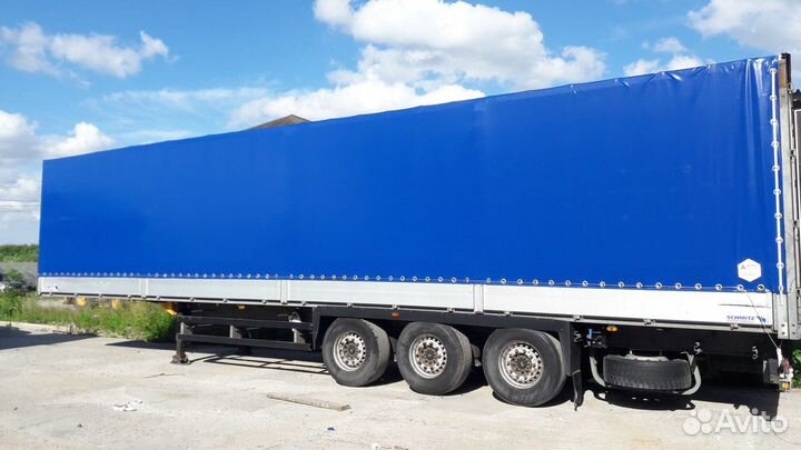 Тент сдвижной крыши полуприцепа