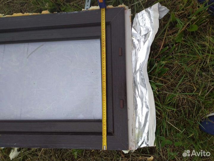 Окна пластиковые бу коричневые