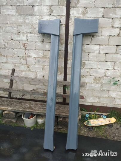 Бампер задний и накладки на пороги Нэксия