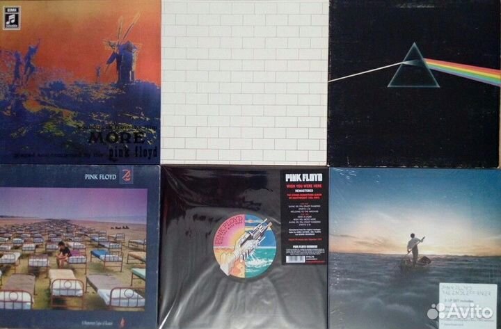 Pink Floyd Nirvana виниловые пластинки LP