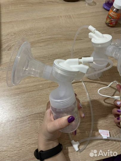 Молокоотсос электрический двухфазный Mom Vision