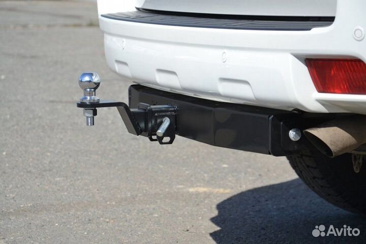 Фаркоп Toyota LC Prado 150 (черная балка)