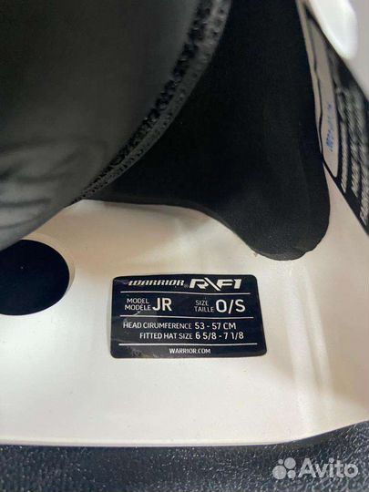 Шлем вратаря warrior ritual F1 JR