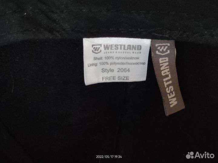 Кепка бейсболка зима мужская оригинал Westland