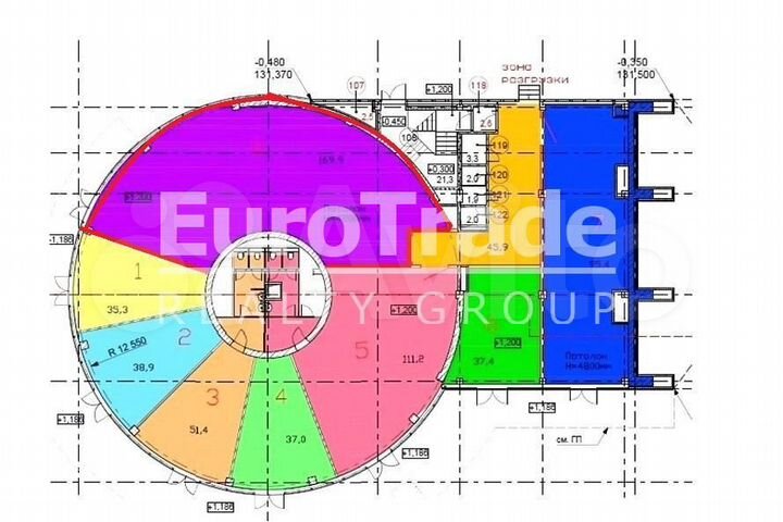 Сдам торговое помещение, 170 м²
