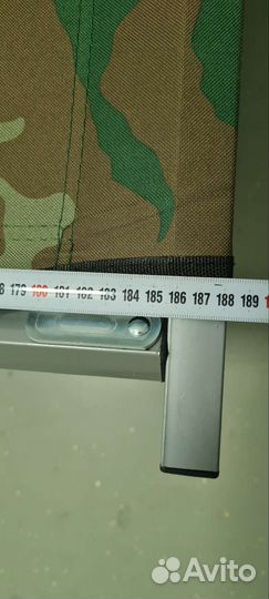 Раскладушка кровать туристическая стальная