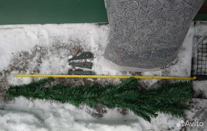 Ёлка искусственная новогодняя 80см (100см) с игр