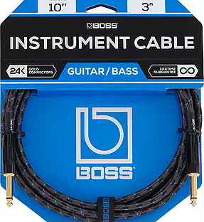 Инструментальный кабель, 3 метра Boss BIC-10
