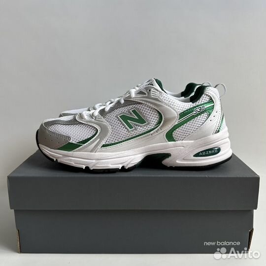 New Balance 530 White Nightwatch Green MR530ENG