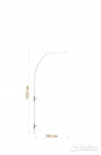 Балдахин с креплением на кроватку