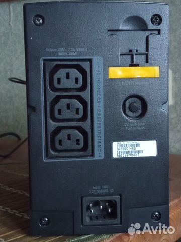 Ибп APC Back-UPS RS 500VA (BR500CI-RS)