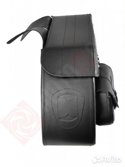 Боковые кожаные кофры M195 A,B