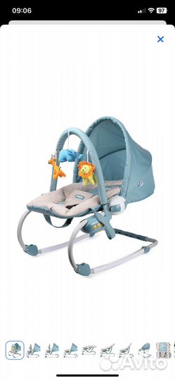 Шезлонг babybton