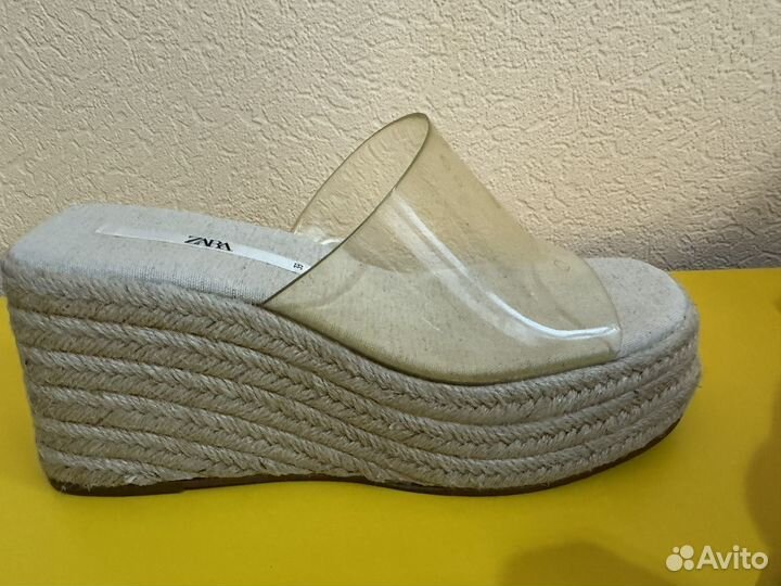 Шлепанцы zara