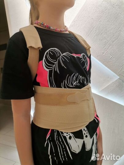 Корсет грудной поясничный для ребёнка 7-8 лет