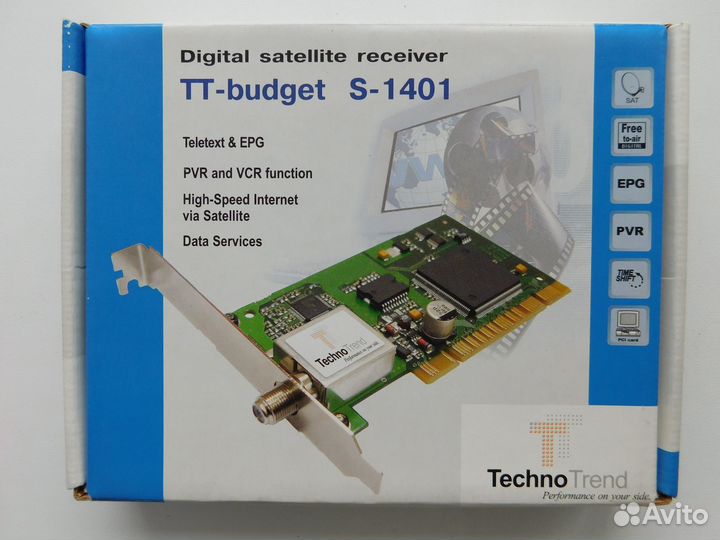DVB карта B2SLP.1401 Rev.1.1 тюнер