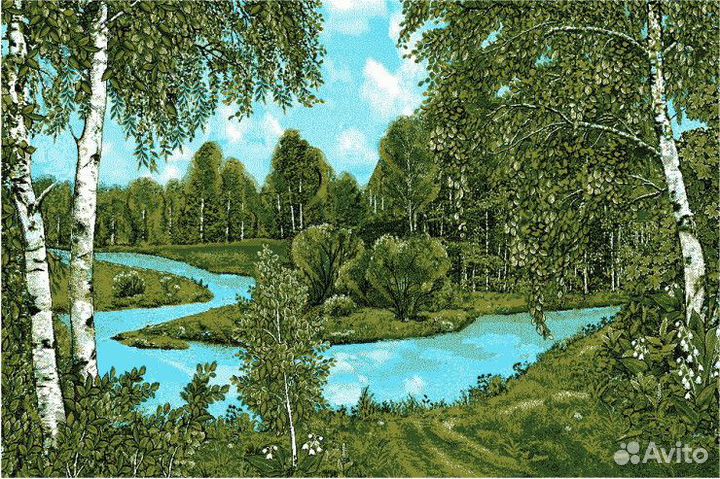 Ковер-картина 2м на 4м