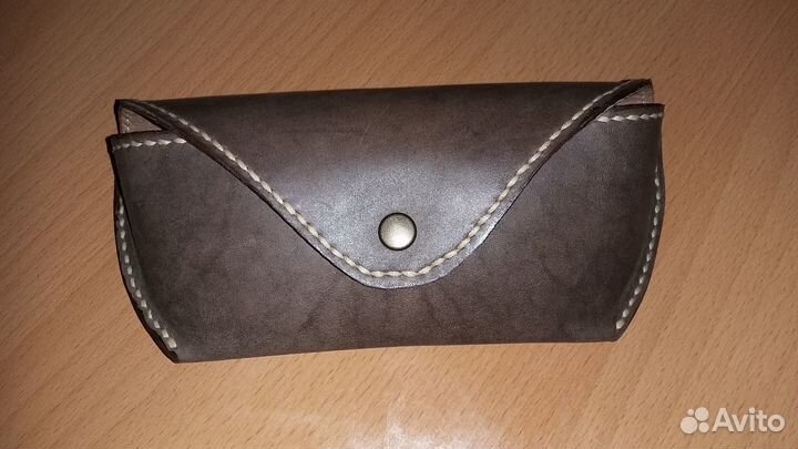 Очечник натуральная кожа