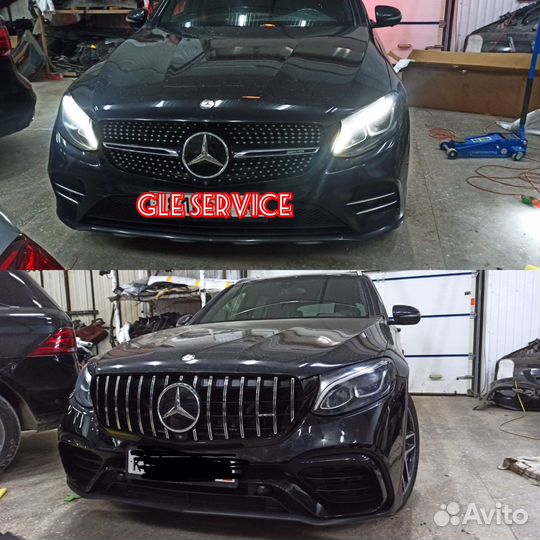 Обвес Mercedes GLC AMG 63