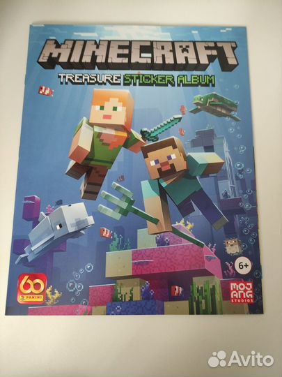 Майнкрафт наклейки поштучно