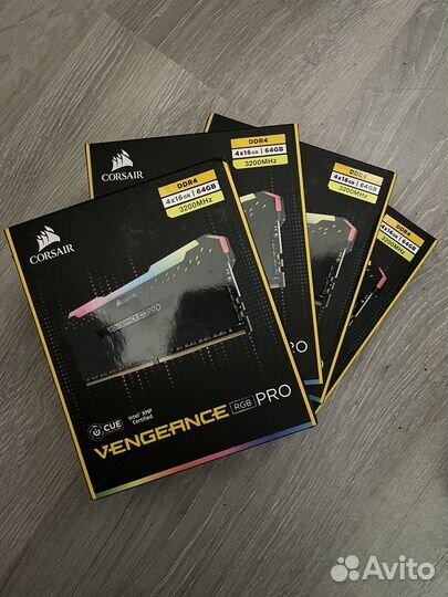 Corsair Vengeance RGB Pro 64GB (4x16GB) DDR4 3200