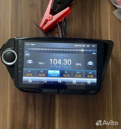 Киа Рио 3 штатная магнитола Андройд