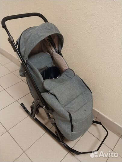 Детские санки коляска werter berger sport 7