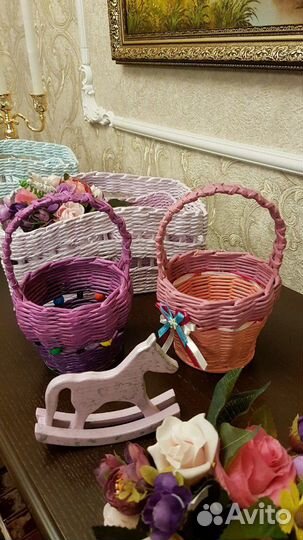 Декоративные корзиночки