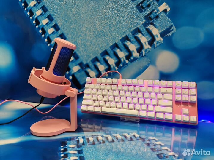 Стримерский набор: клавиатура / мышь / микрофон