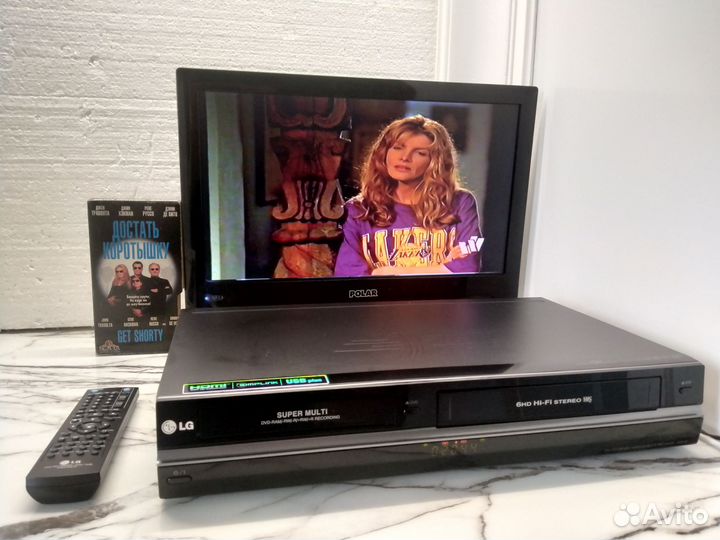 Dvd рекордер+VCR LG DVR799 HDMi Оцифровка VHS