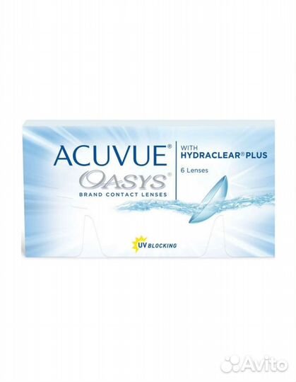 Контактные линзы acuvue oasys with hydraclear