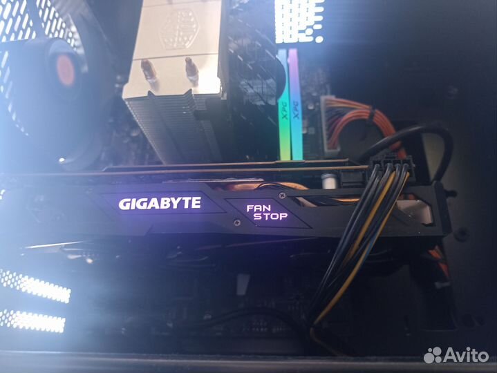 Видеокарта rx580 4gb