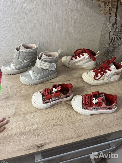 Кеды ботинки для девочки