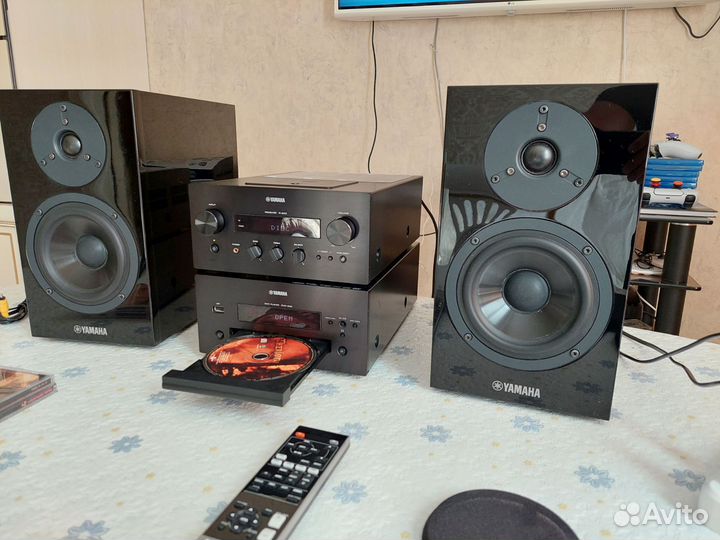 Музыкальный центр yamaha R-840,DVD-840