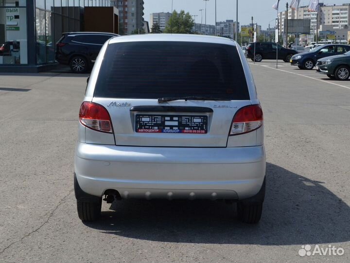 Daewoo Matiz 0.8 МТ, 2012, 101 796 км