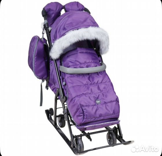 Санки коляска ника