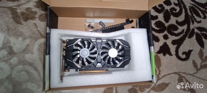 Видеокарта gtx 1050 ti msi