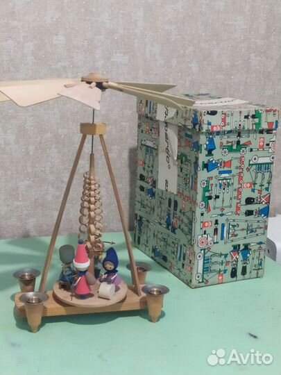 Подсвечник ручной антикварный