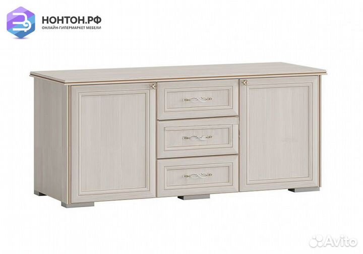 Тумба под тв Парма сандал светлый